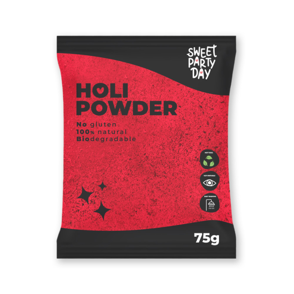 poudre holi rouge