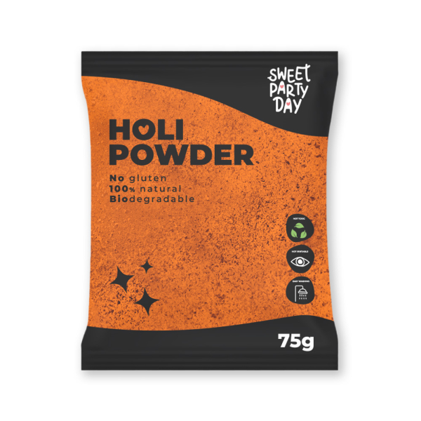 poudre holi orange