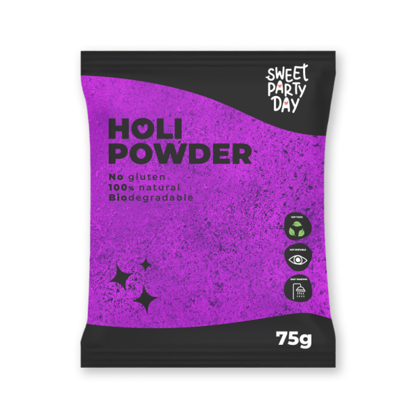 poudre holi violet