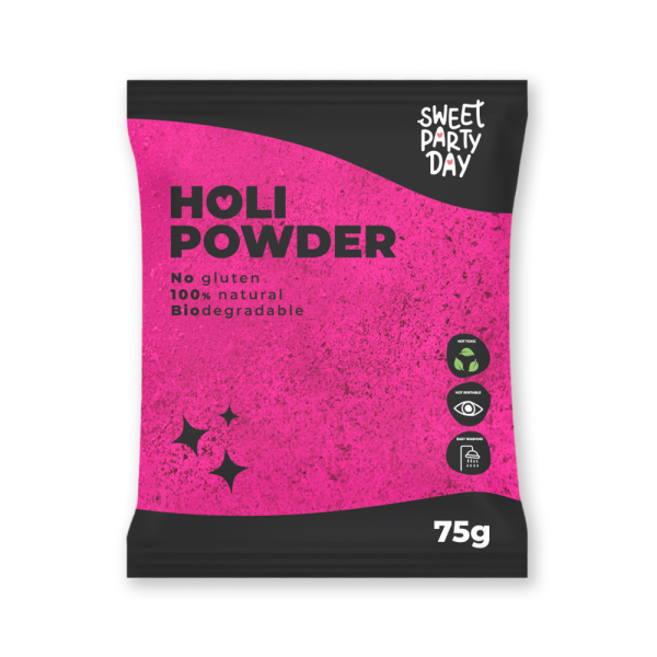 poudre holi rose