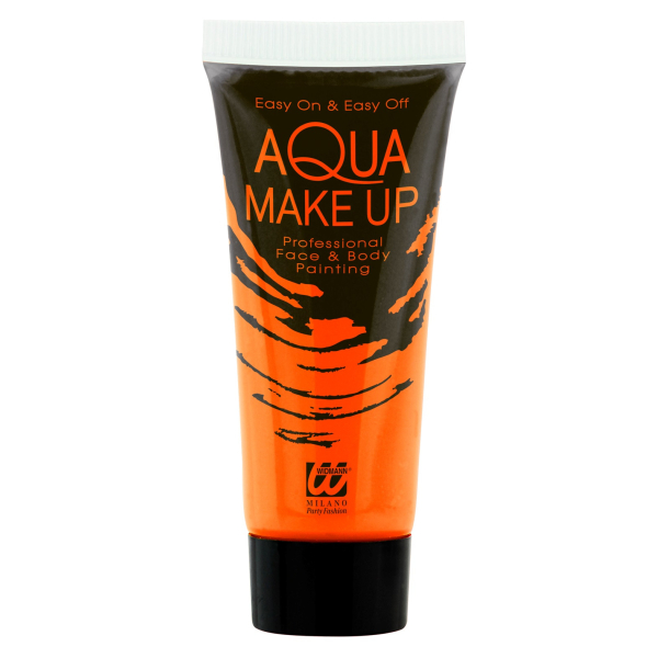 Tube maquillage orange fluo 30 ml