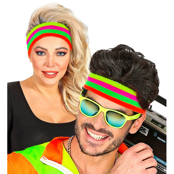 Bandeau de tête fluo