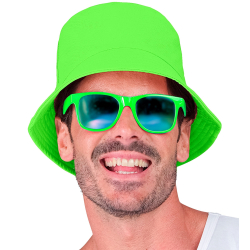 Chapeau Bob vert fluo