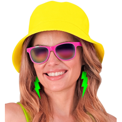 Chapeau Bob jaune fluo