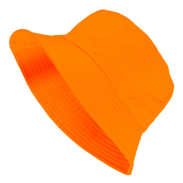 Chapeau Bob orange fluo