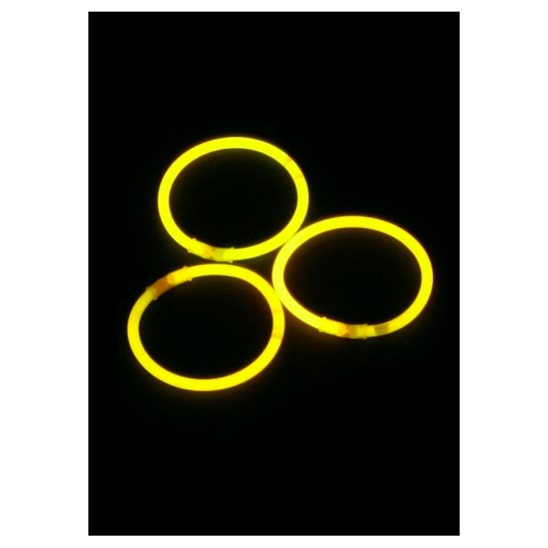 Lot de 50 bracelets fluorescents lumineux